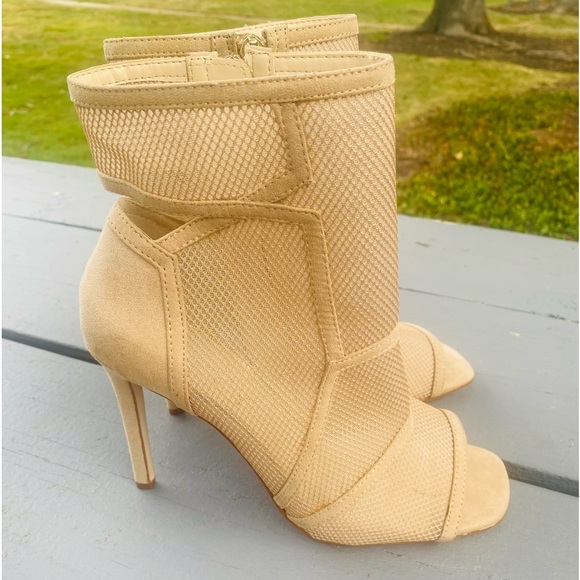 Jessica Simpson Bootie Beige Boots for Women S/8.5 - Picture 6 of 14